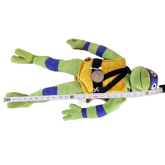 TMNT Mutant Mayhem Plush Leonardo Set 2 Ninja Turtle 26" Stuffed CollectibleToys - Picture 3 of 11